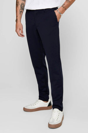 Mark Pants - Navy (stretch pants)