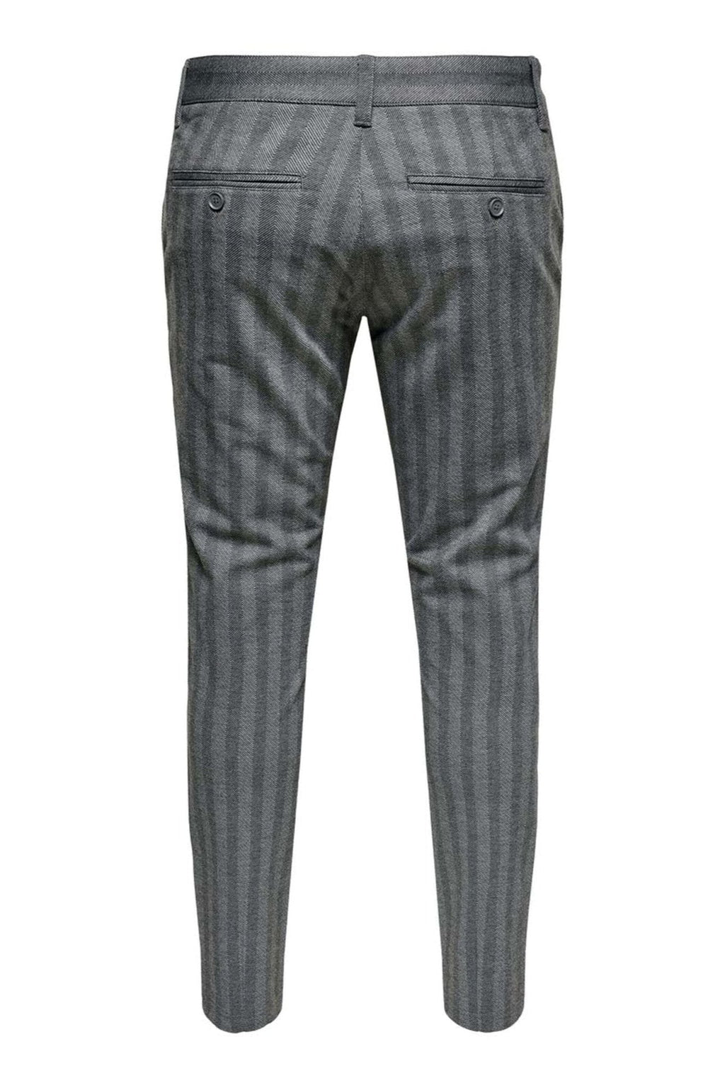 Markering Pants Stripy - lichtgrijs