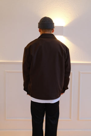 Milan Zipper Jacket - Khaki