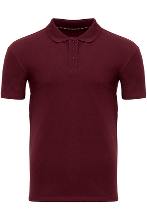 Muscle Polo shirt - Bourgondië