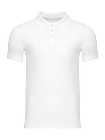 Muscle Polo shirt - wit