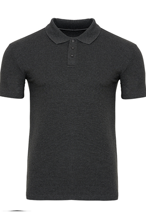 Muscle Polo Shirt - Dark Grey
