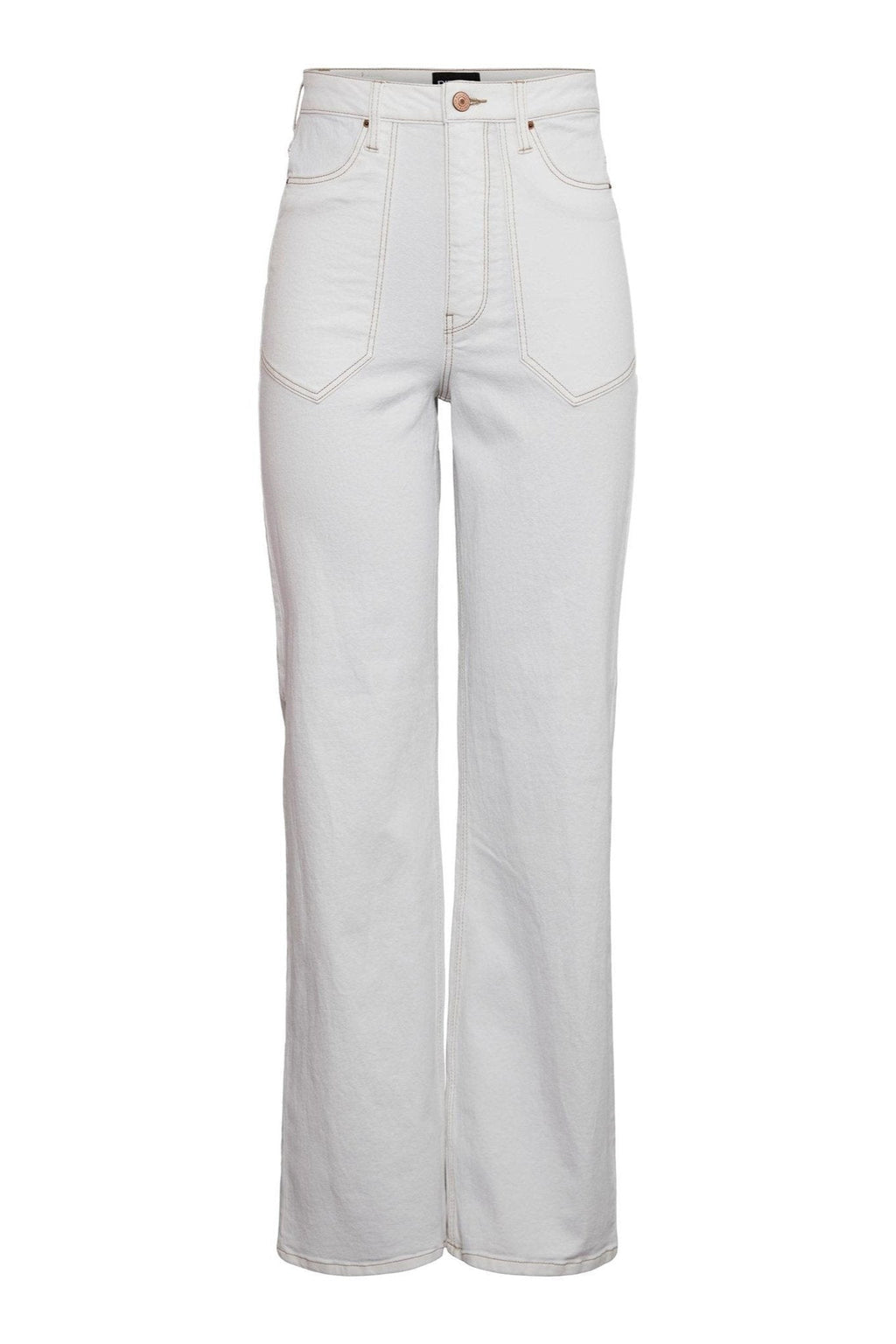 Noah Ultra High Taist Jeans - White