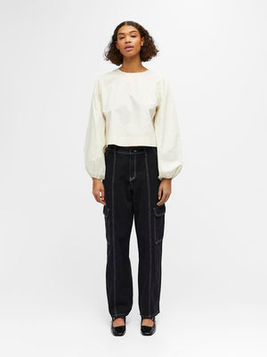 Gala lange mouwen top - wolkendanser