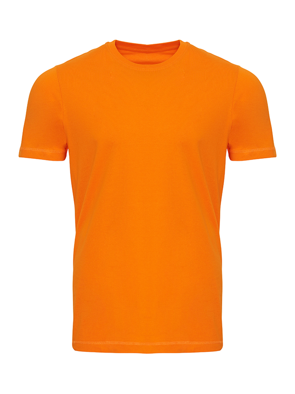 Biologisch Basic T -shirt - oranje