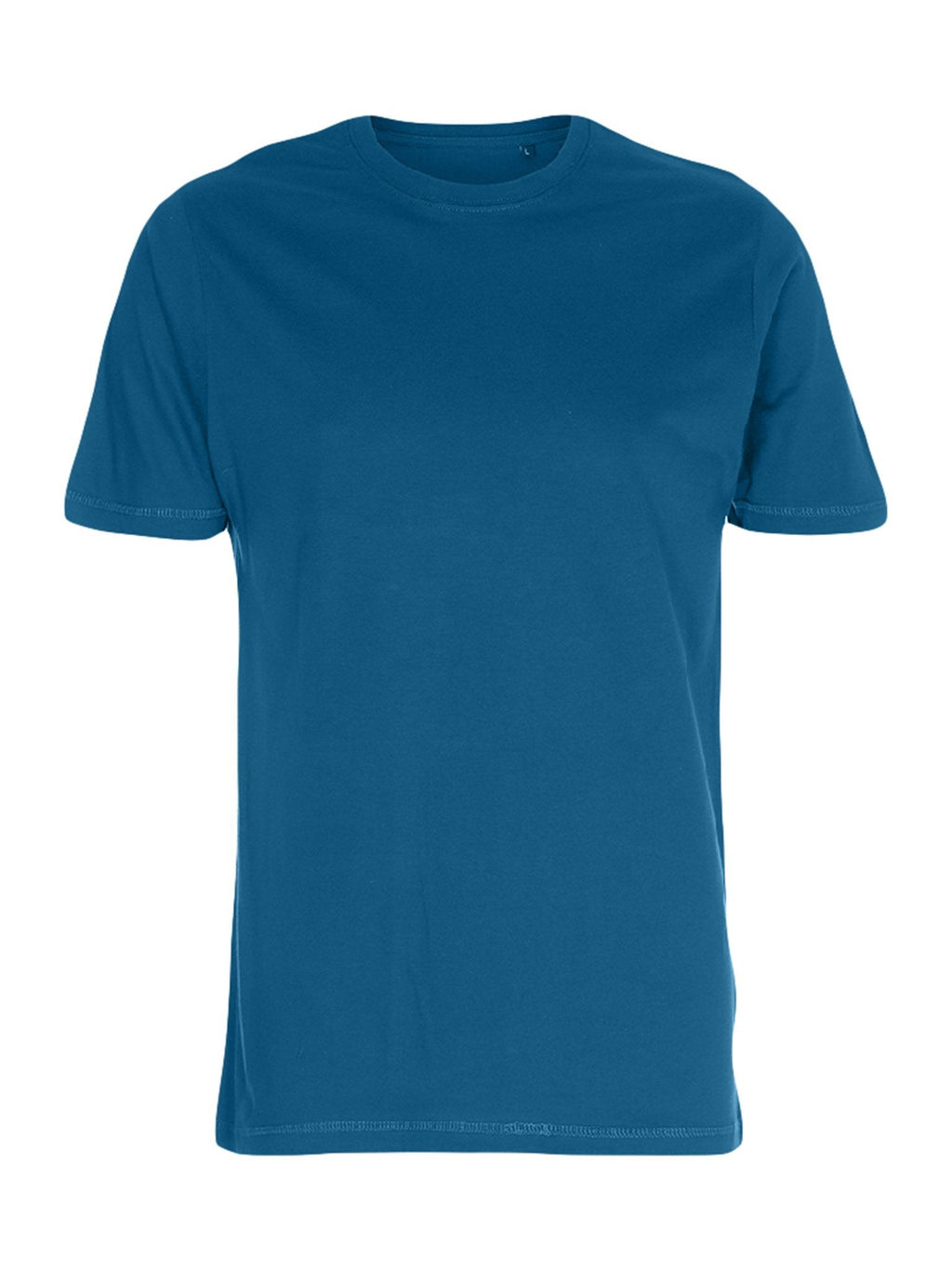 Biologisch Basic T -shirt - benzine blauw