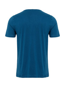 Organic Basic T-shirt - Petrol Blue