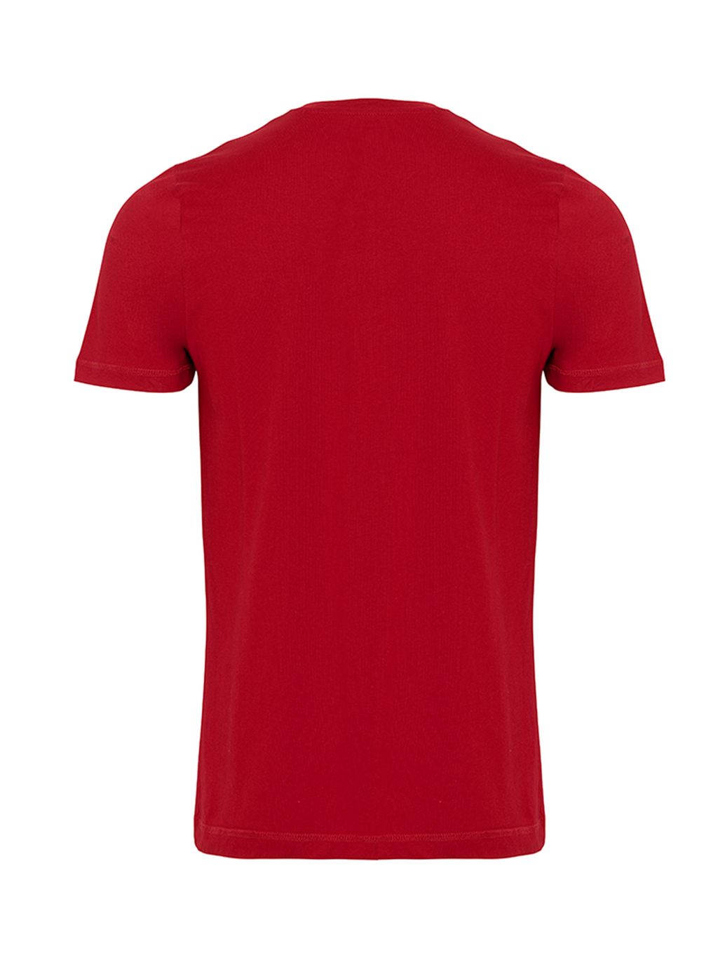 Biologisch Basic T -shirt - rood