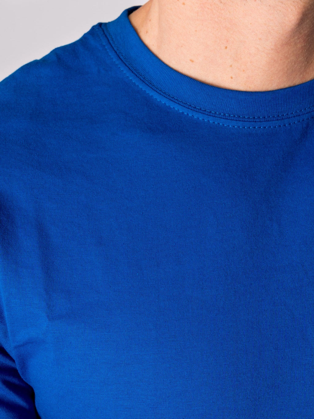 Organic Basic T-shirt - Blue