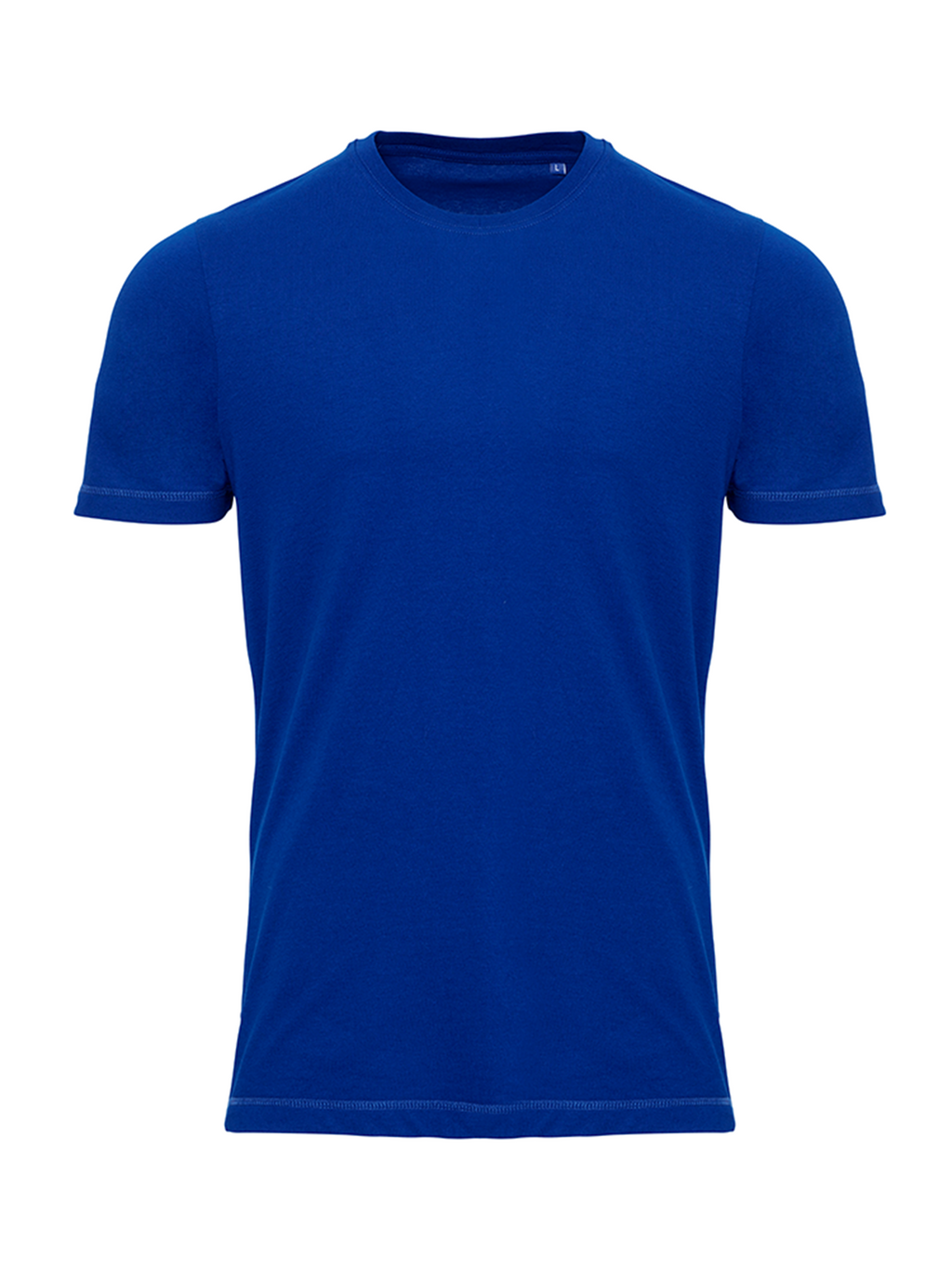 Biologisch Basic T -shirt - blauw