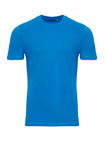 Biologisch Basic T -shirt - turquoise blauw