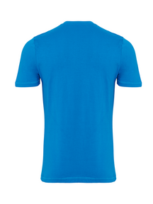 Organic Basic T-shirt - Turquoise Blue