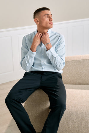 The Original Performance Shirt - Light Blue Pinstripe