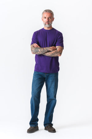 Oversized T-shirt - Purple