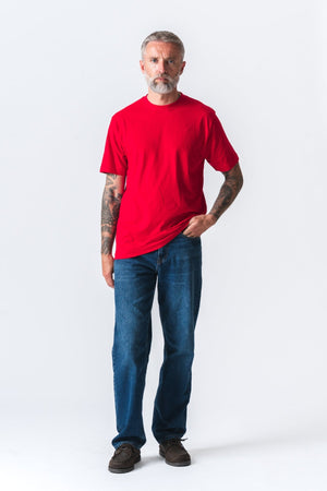 Oversized T-shirt - Denmark's Red