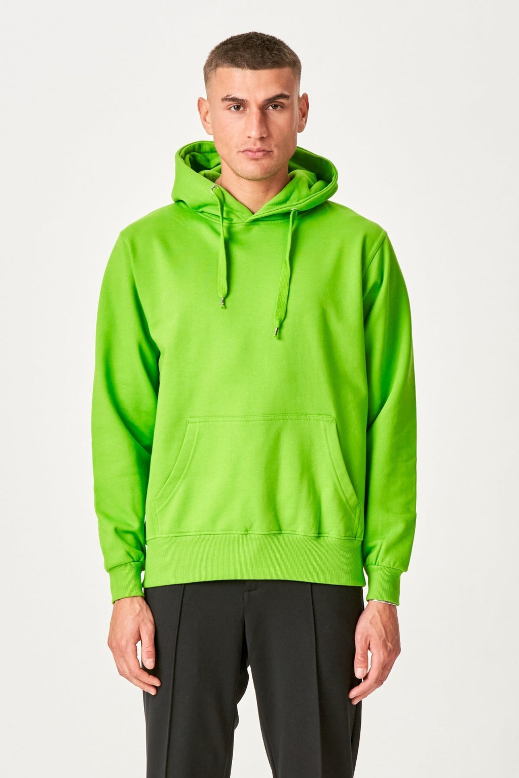 Basic Hoodie - Lime Green