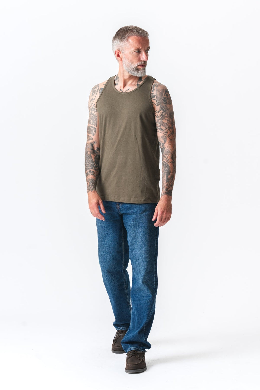 Basic Tanktop - Army Green