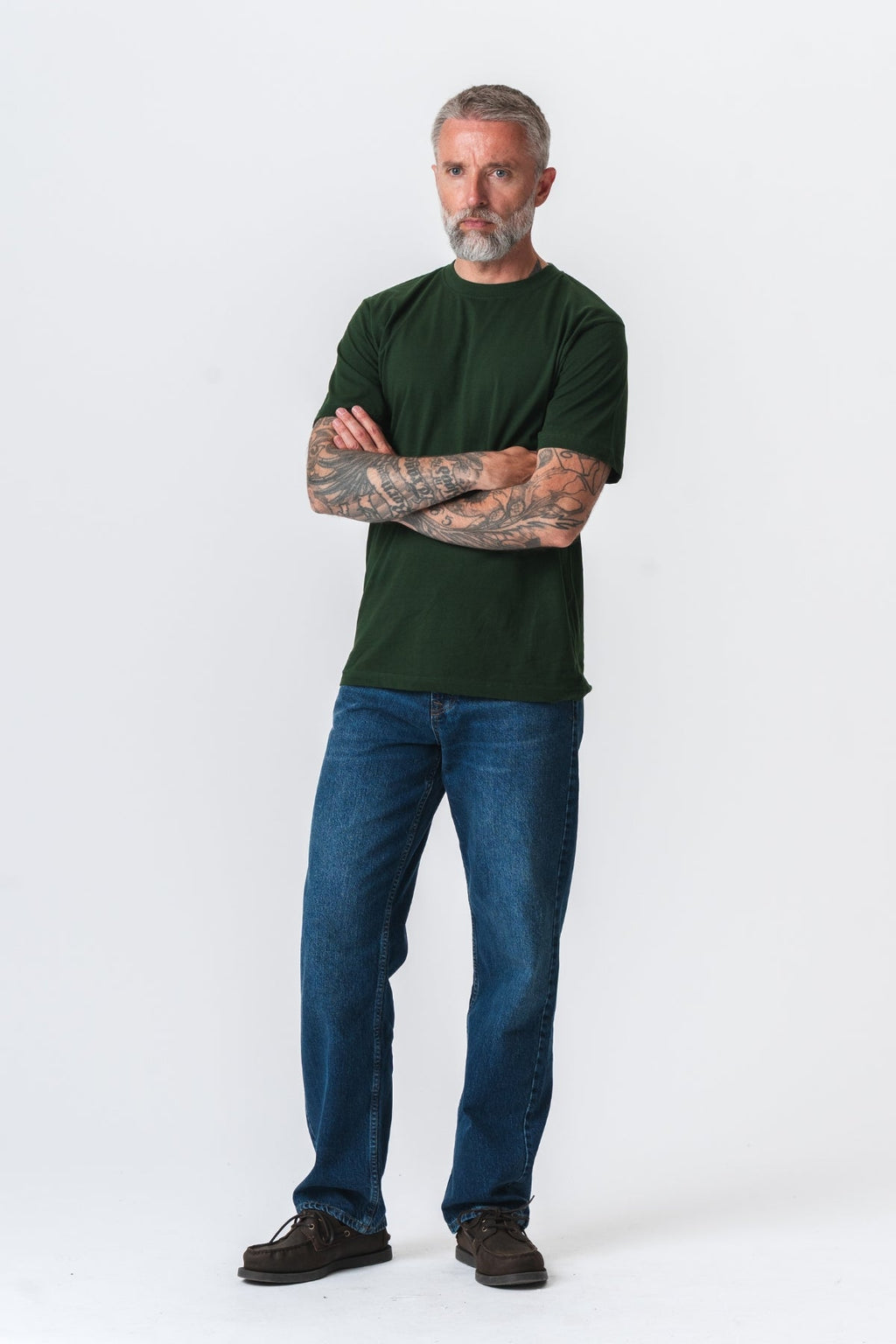 Oversized t -shirt - donkergroen