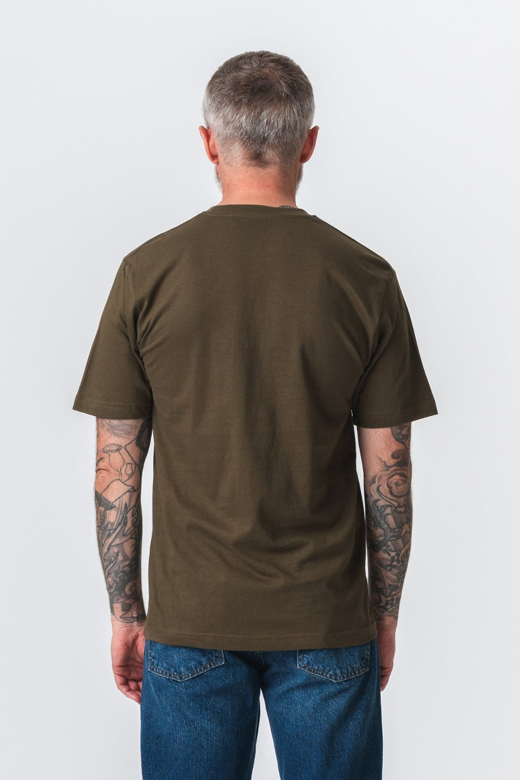 Oversized T -shirt - Olive