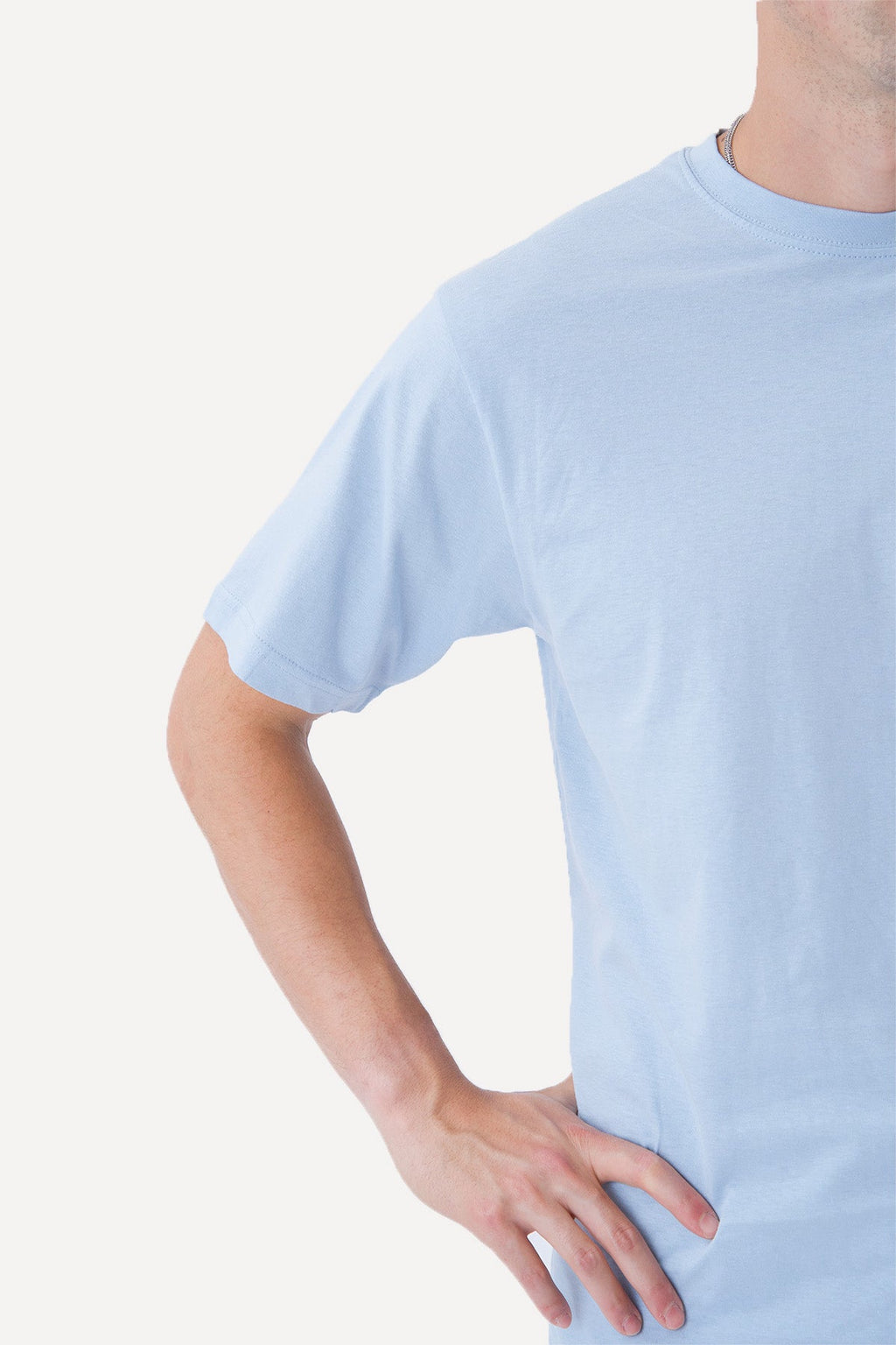 Oversized T-shirt - Sky Blue