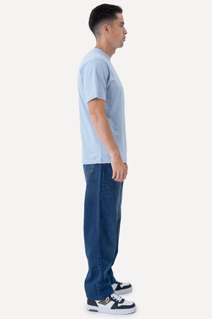 Oversized T-shirt - Sky Blue