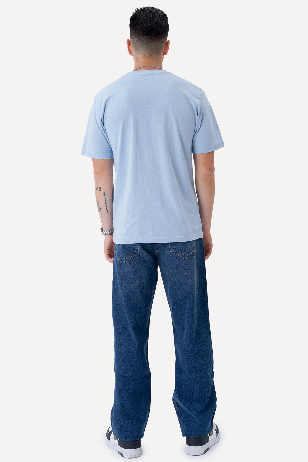 Oversized T-shirt - Sky Blue
