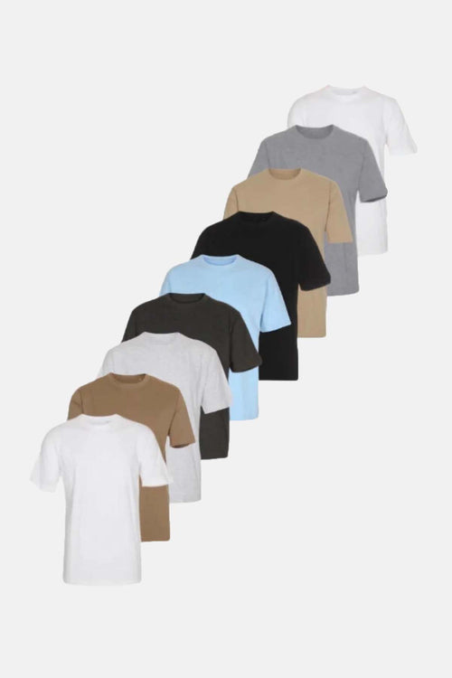 Oversized T-shirt - Vrouwen Package Deal (9 pcs.)