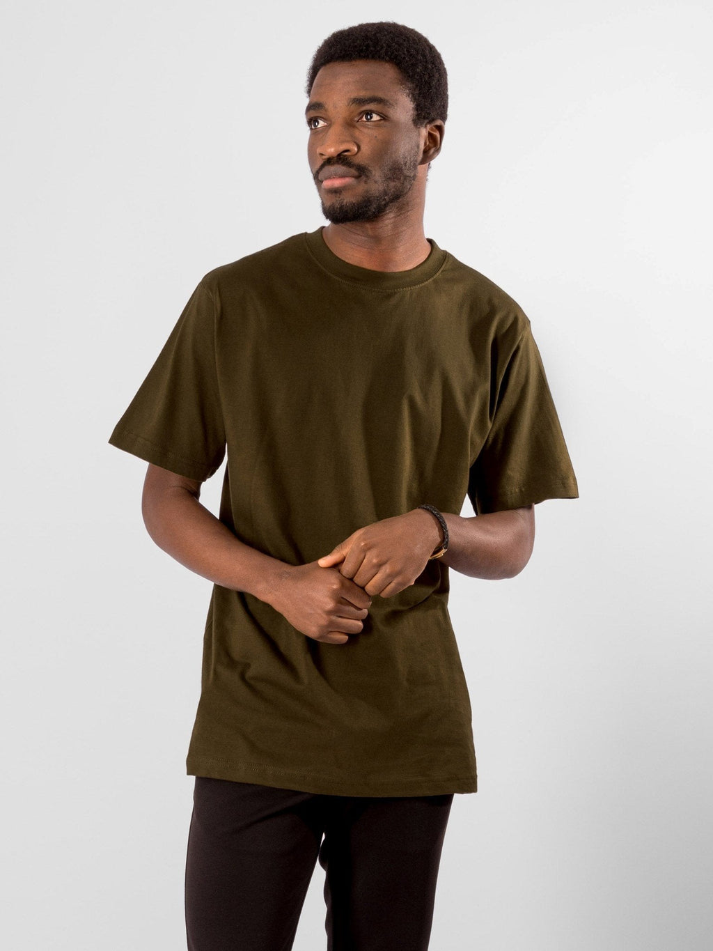 Oversized T -shirt - Olive