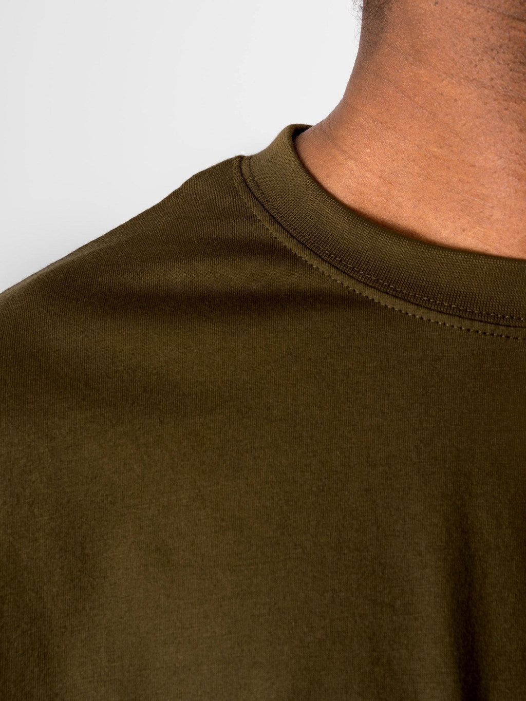 Oversized T -shirt - Olive