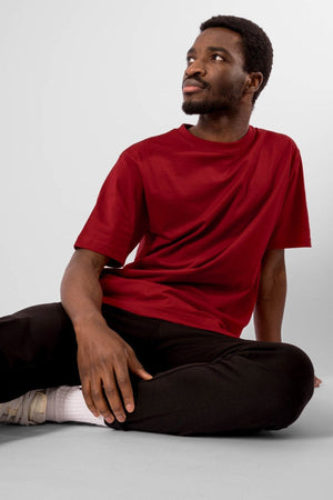 Oversized t -shirt - rood