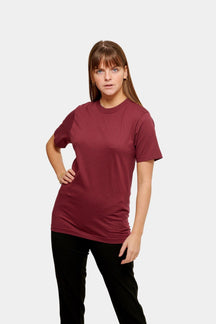 Oversized T -shirt - Bourgondië