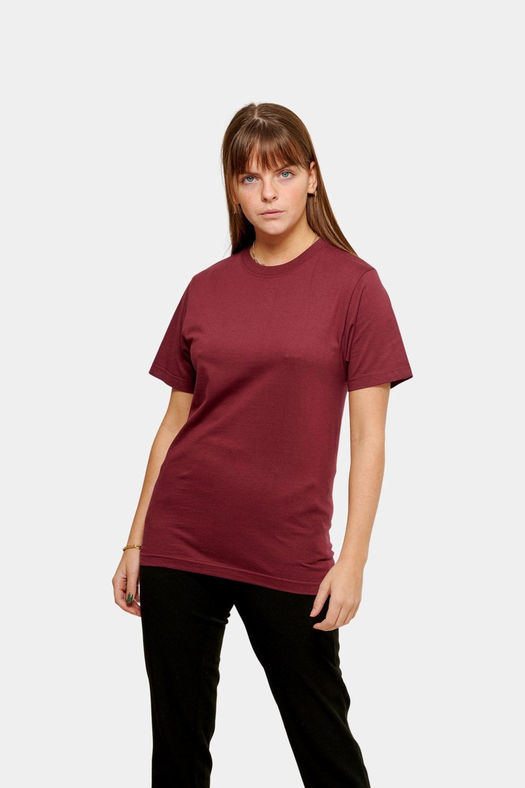 Oversized t-shirt - Burgundy