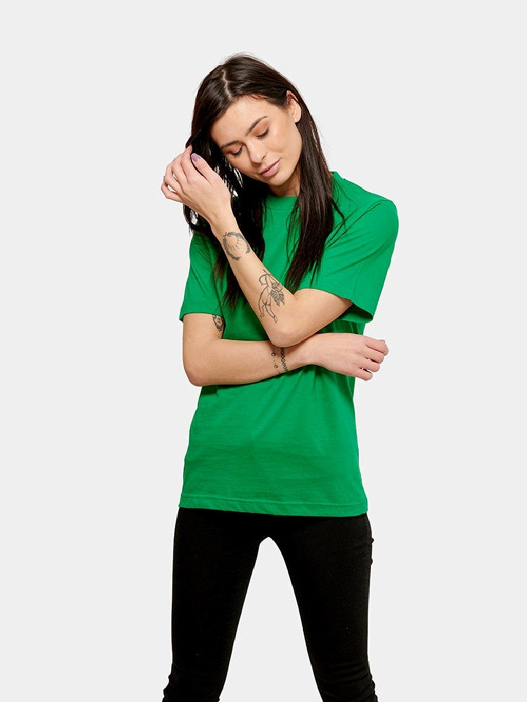 Oversized t -shirt - groen