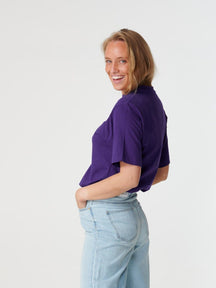 Oversized t -shirt - violet