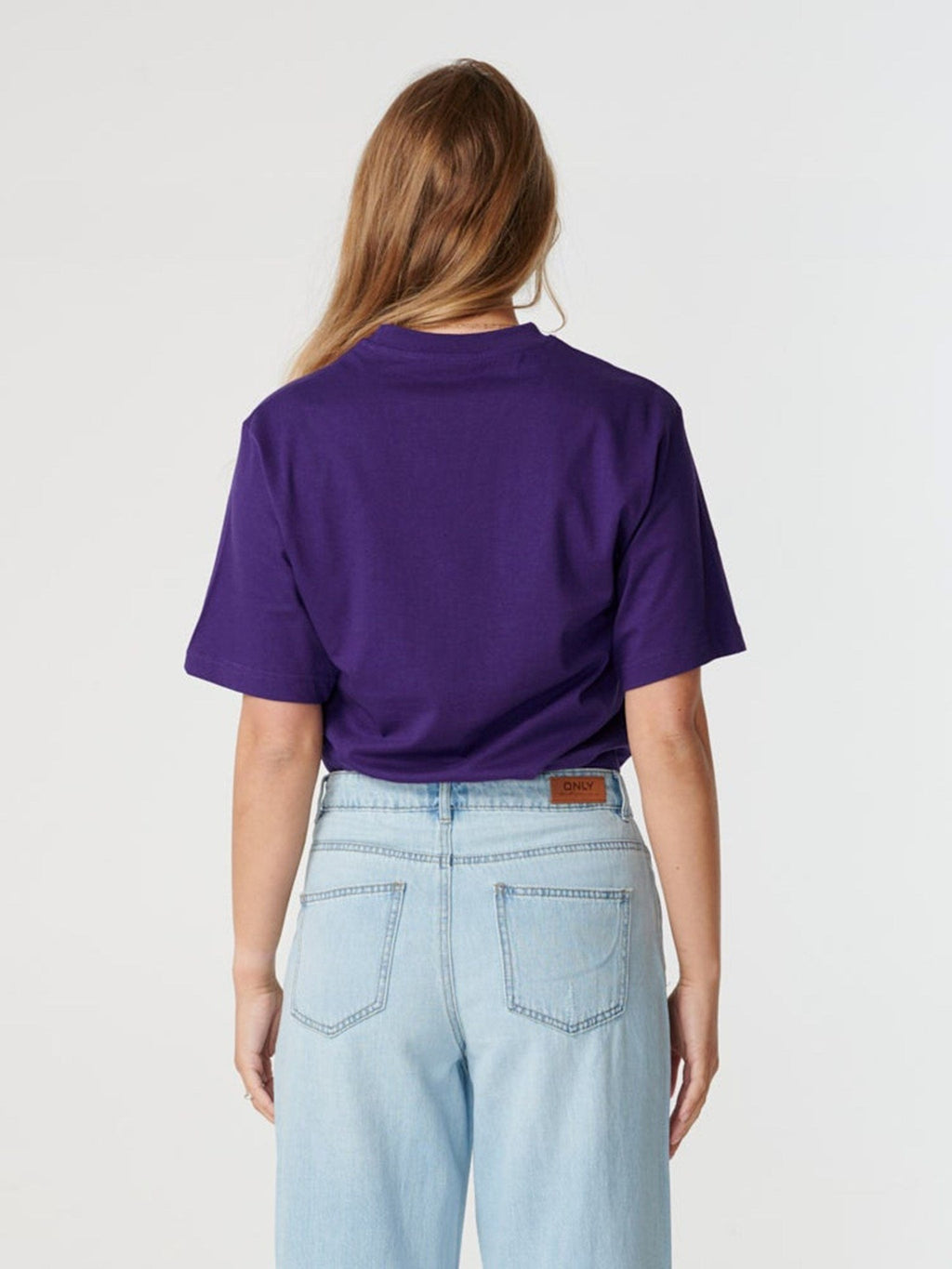 Oversized t-shirt - Violet