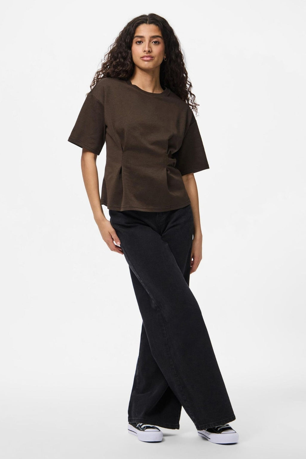 Skylar o -neck gemonteerd tee - delicioso