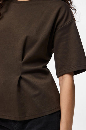 Skylar o -neck gemonteerd tee - delicioso