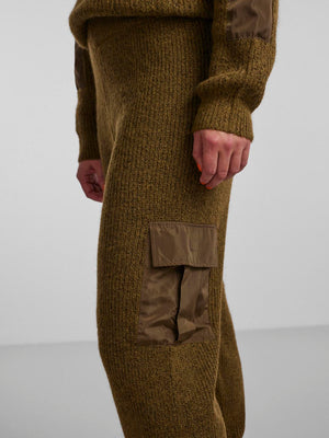 Naura Knit Pants - Fir Green