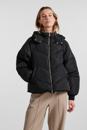 Neli City Puffer Jacket - Black