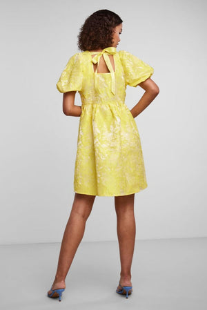 Aviona -jurk - bleke banaan