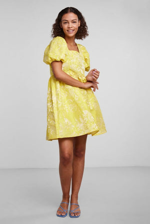 Aviona -jurk - bleke banaan