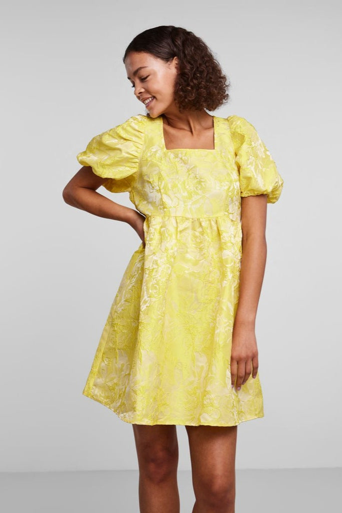 Aviona -jurk - bleke banaan