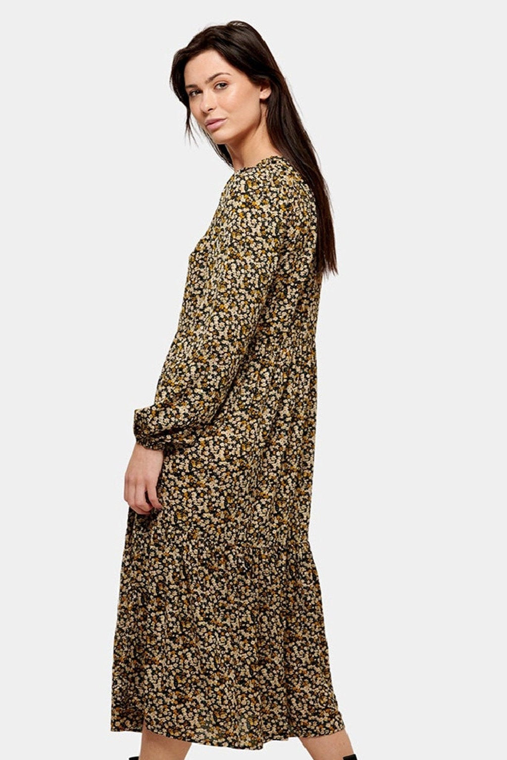 Pals floral dress - Black flowered