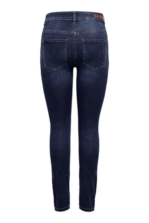 Performance Jeans - Blue denim (high-waist)
