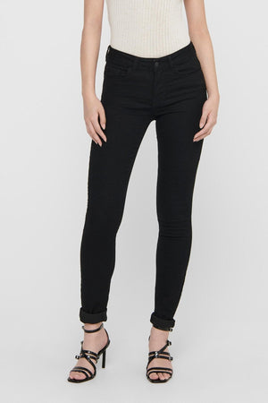 Performance Jeans - Black (Mid -Taist)