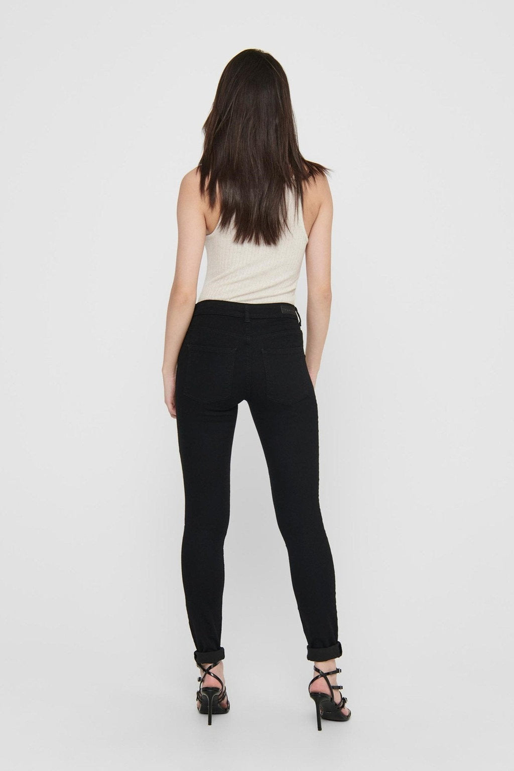 Performance Jeans - Black (Mid -Taist)