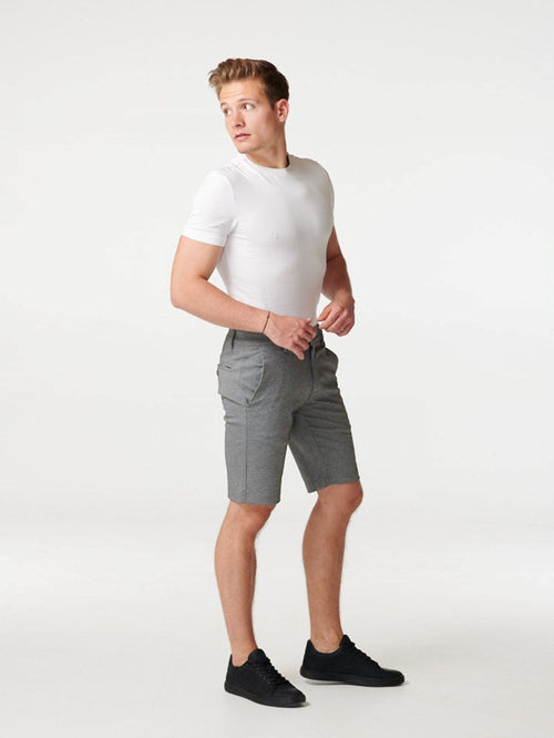 Chino Shorts - Gray gevlekt