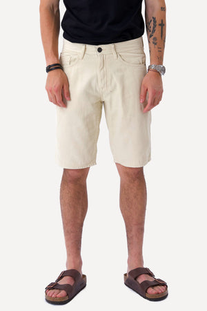 Philip Denim Shorts - zand