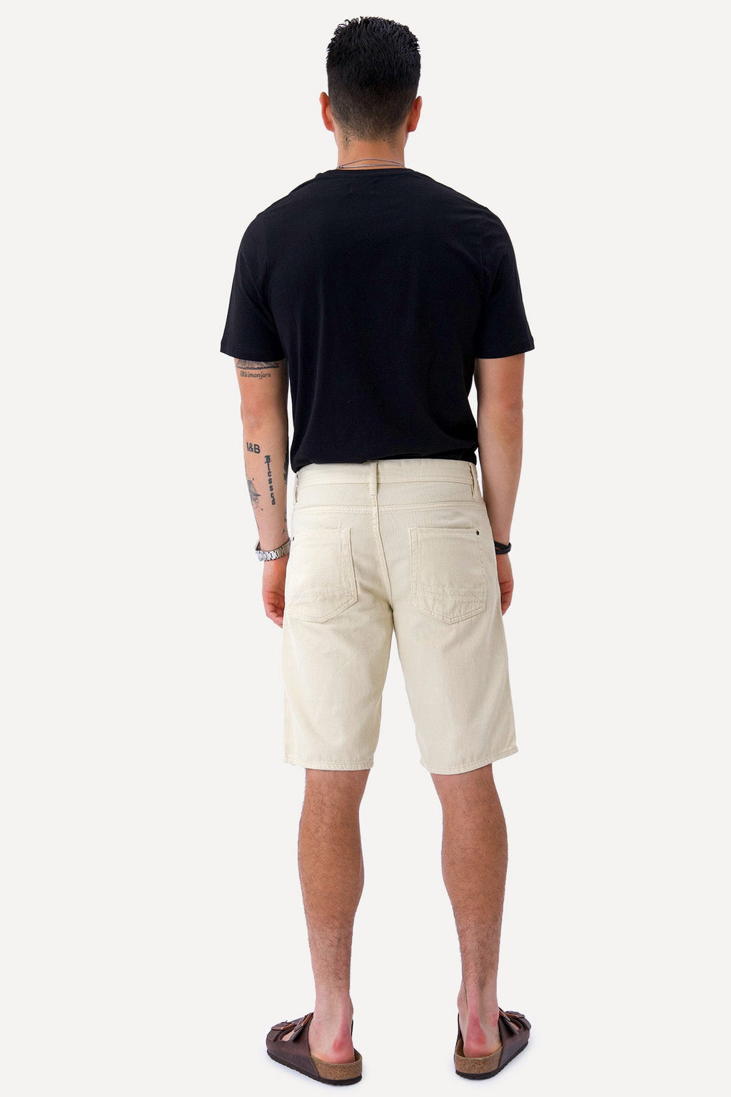 Philip Denim Shorts - zand