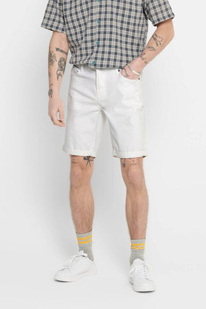 Ply stretch shorts - wit